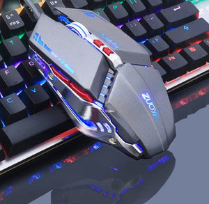 Elevate Your Gaming Experience with the Silent Wired Gaming Mouse